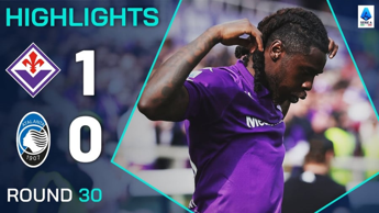 خلاصه بازی فیورنتینا 1-0 آتالانتا | هفته 30 سری آ